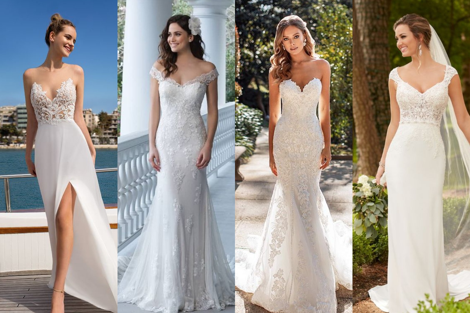 Colecciones de vestidos y velos